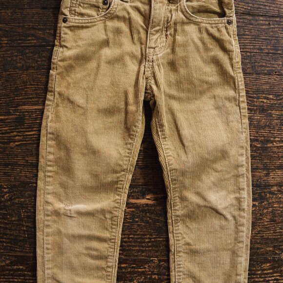 Tan Corduroy Jeans: 4T - Picture 2 of 5